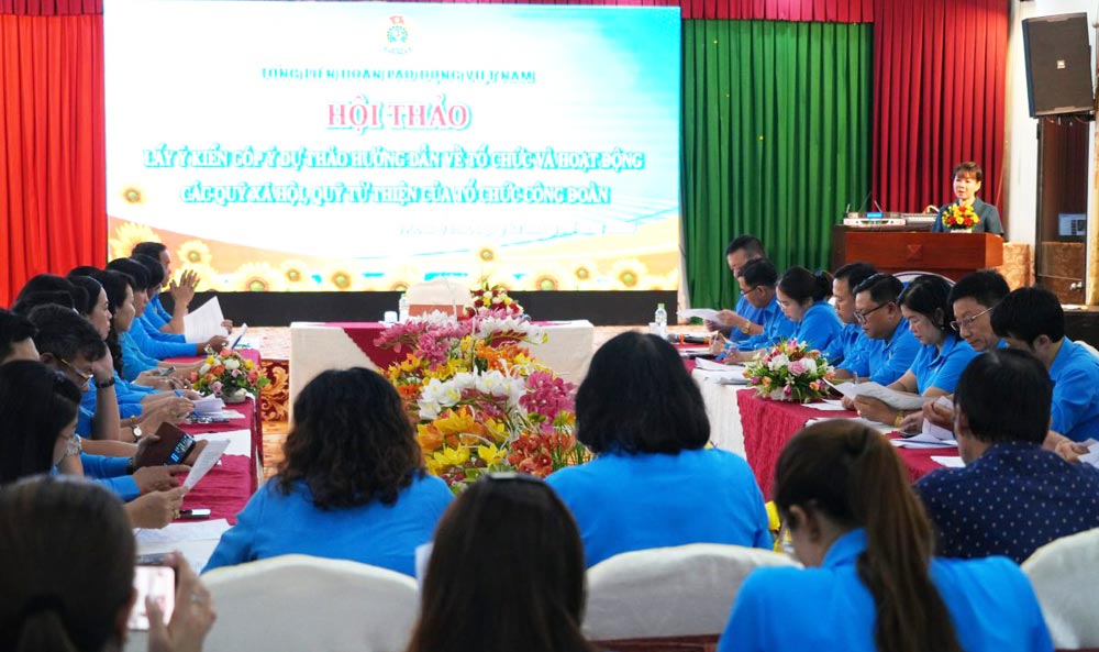 El seminario busca opiniones sobre el proyecto de guia sobre la organizacion y actividad de los fondos sociales y los fondos de caridad de la organizacion sindical en la region sur. Imagen: Ciudad de la Paz