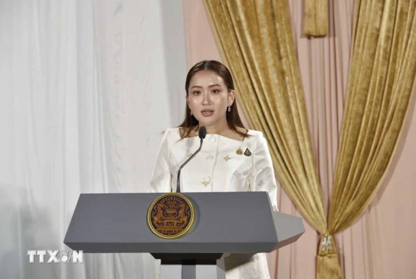 Thai Prime Minister Paetongtarn Shinawatra. Photo: VNA