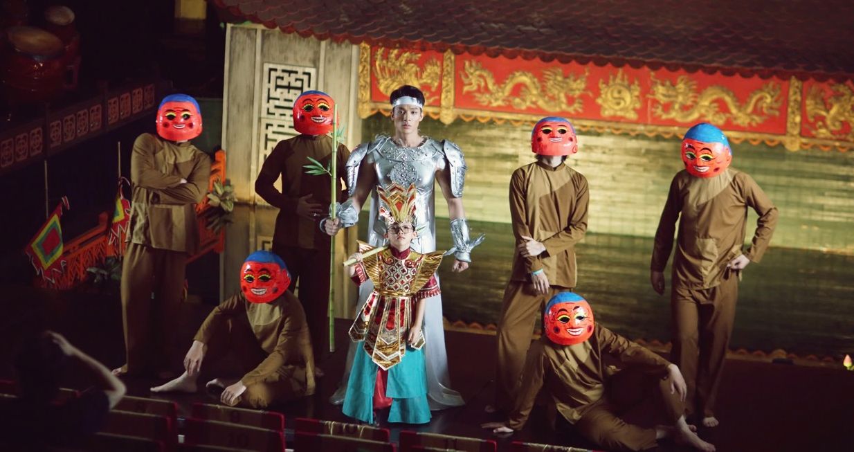 El rey de Nam, Hwang Nguyen, se unio al rapero Xie Xie. Foto: El proveedor.