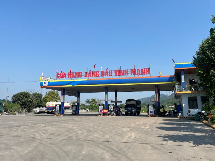 Cac cay xang truyen thong dang co them mot “tro ly so” dac luc. Anh PVcomBank.