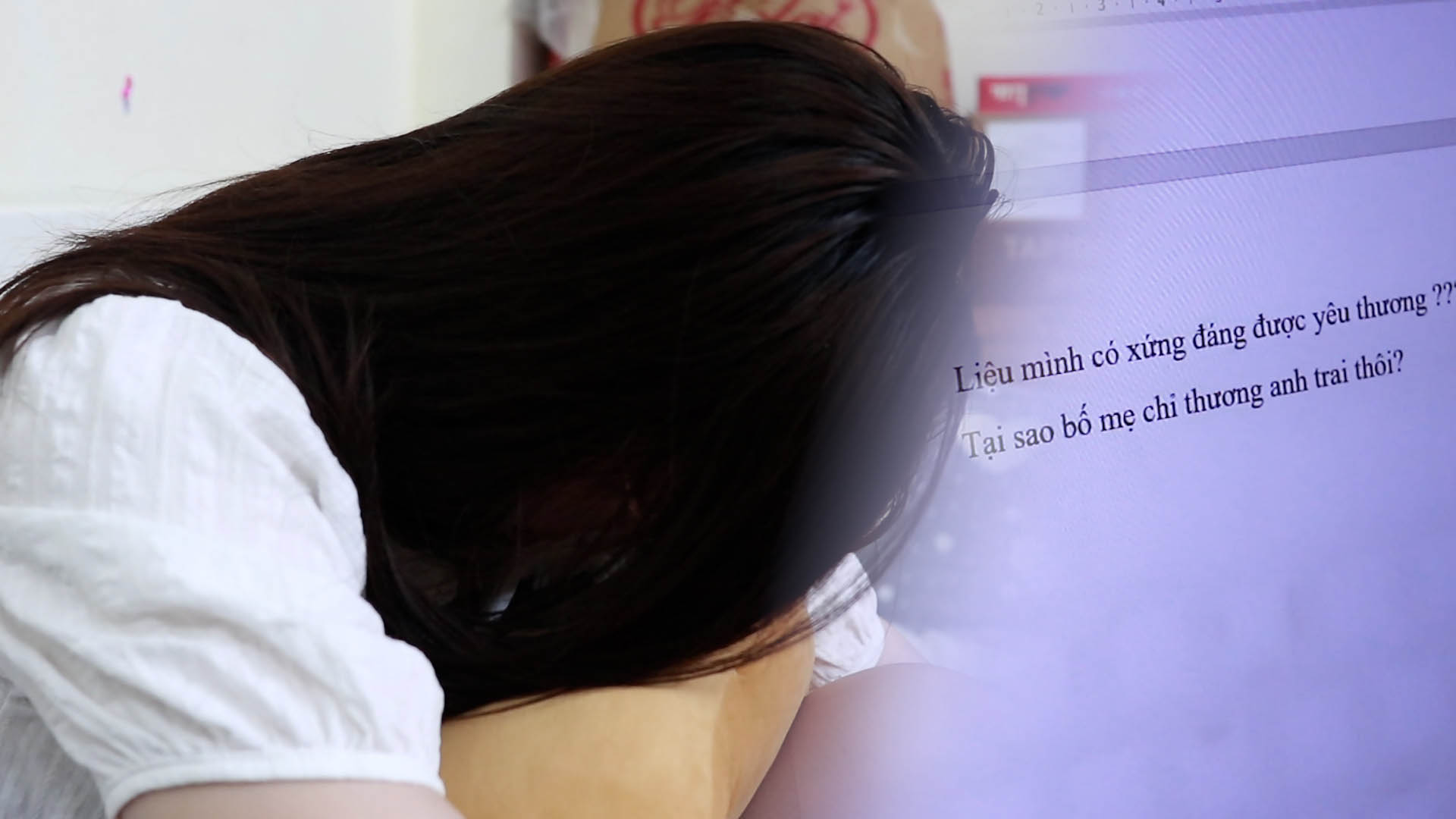 Madre prejuiciosa, hermano, hermana en depresion