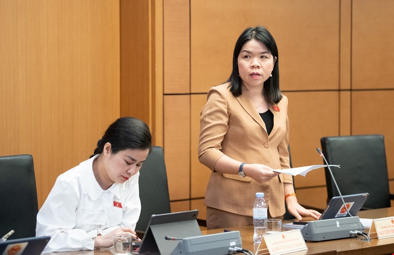 Dai bieu Quoc hoi Nguyen Thi Ngoc Xuan. Anh: Quochoi.vn