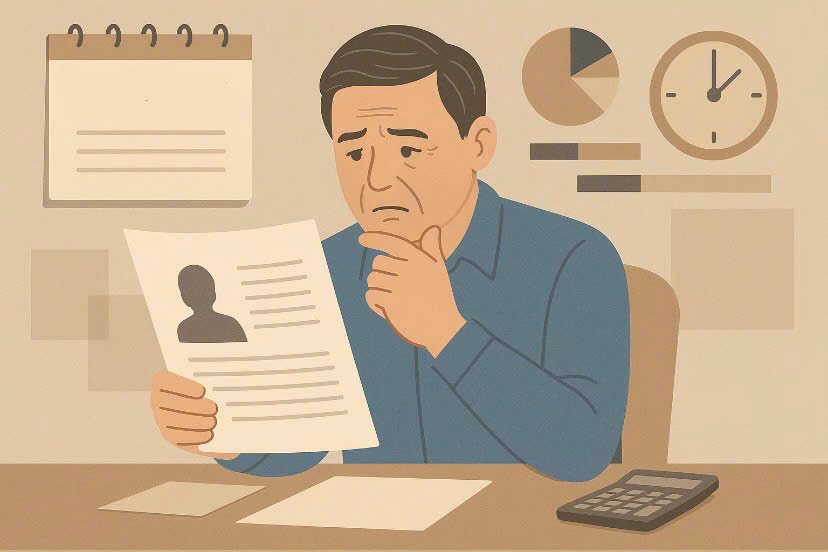 Es obligatorio contar el regimen de jubilacion anticipada por el tiempo de jubilacion. Diseño por Hong Jiang