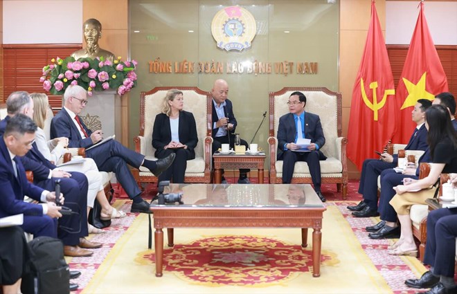 Thúc đẩy mối quan hệ giữa Tổng Liên đoàn Lao động Việt Nam và Viện FES