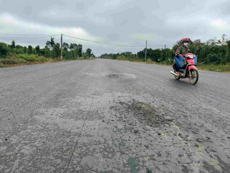 The Ho Chi Minh Road project, the eastern bypass of Buon Ma Thuot City, is gradually being completed and is expected to be put into use in 2025. Photo: Bao Trung