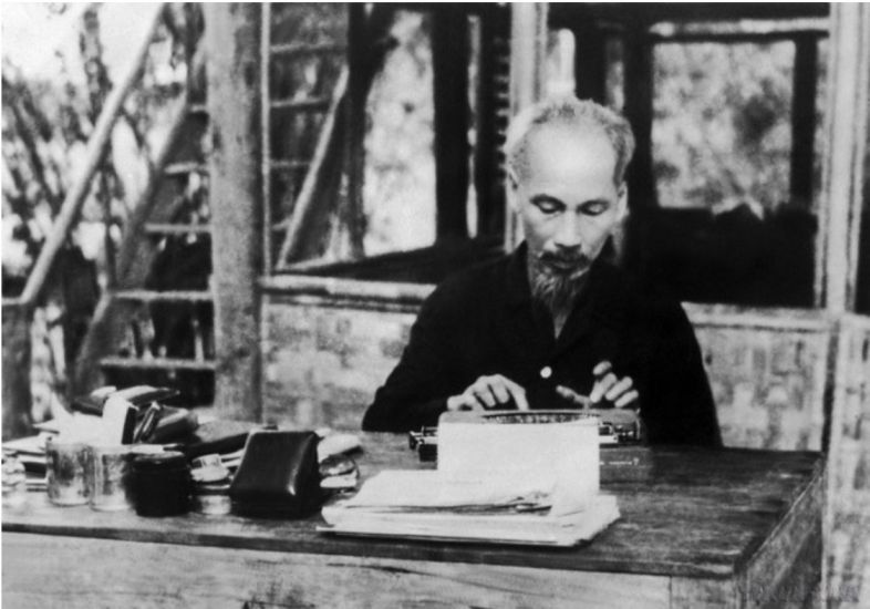 El presidente Ho Chi Minh trabajo en Vietnam durante la resistencia contra la colonizacion francesa. Imagen de la pagina web de la organizacion