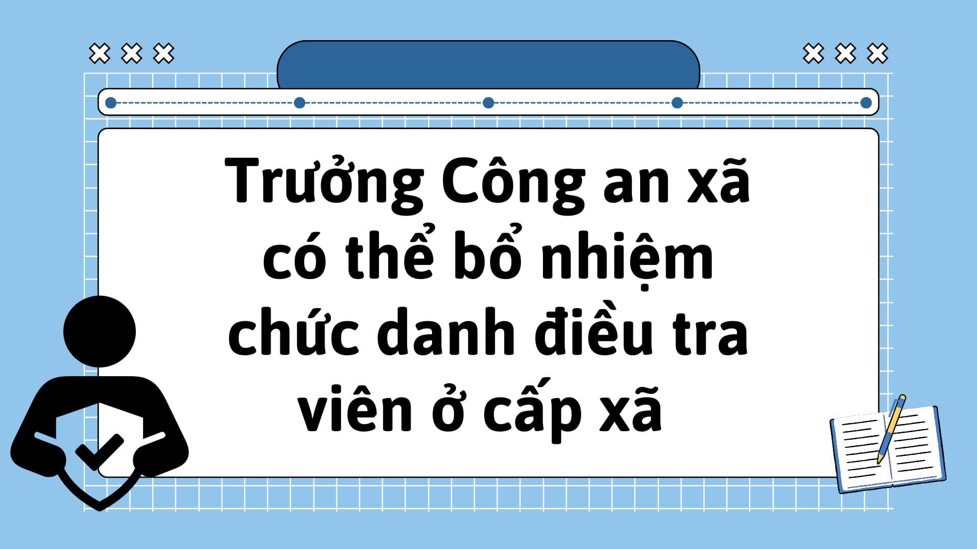 El jefe de la policia municipal puede nombrar a un investigador a nivel municipal.