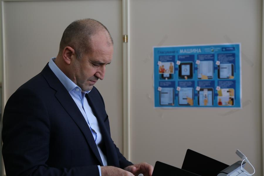 Tong thong Bulgaria Rumen Radev. Anh: Xinhua