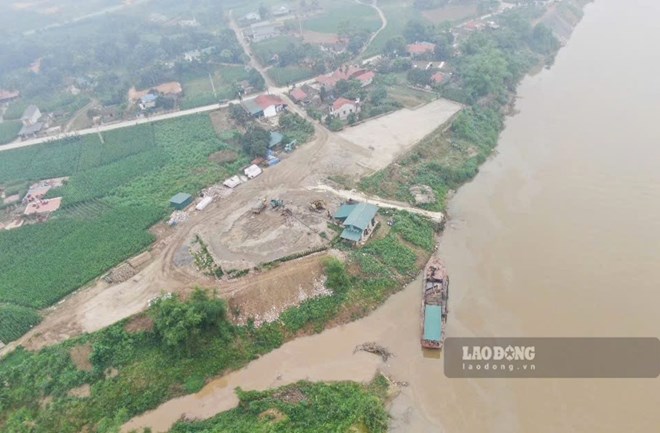 Loạt bãi cát trái phép dừng hoạt động sau phản ánh của Lao Động