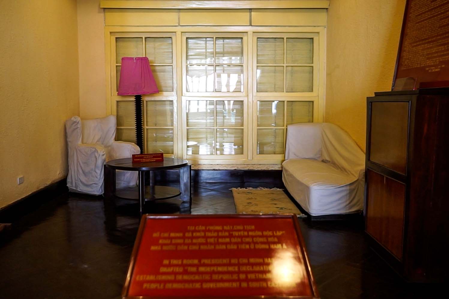 En el corazon del casco antiguo de Hanoi, la casa en 48 Hang Ngang (Hoan Kiem) es donde el presidente Ho Chi Minh escribio la Declaracion de Independencia. Foto: TG