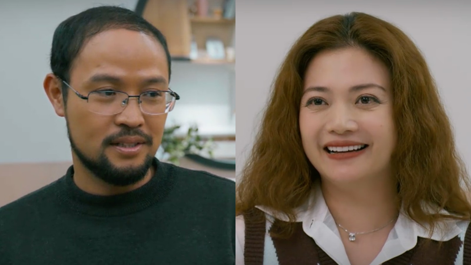 TAISAN y KIOUANG en "Mi padre, el que se queda". Imagen de la VFC