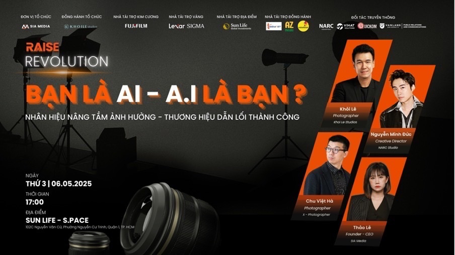 Raise Revolution es un foro multimensional para fotografos en todos los niveles.  Foto: Comite Organizador proporcionado.