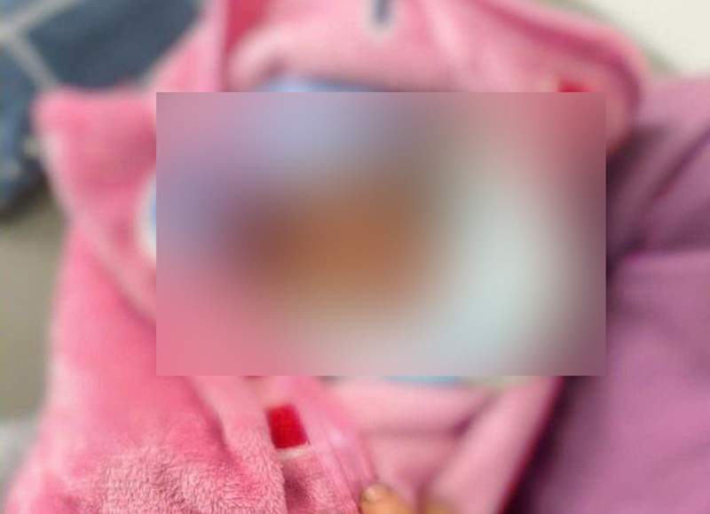 Una niña fue abandonada en la comuna de Quang Huong, distrito de Quang Hoa. Imagen de la pagina web de la organizacion