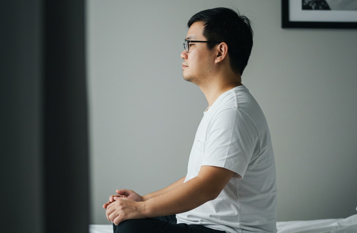 Deep breathing is one of the useful methods to help relieve stress and improve mood. Photo: Tuan Dat