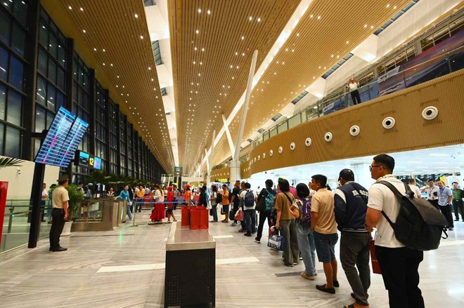 Terminal T3, Tan Son Nhat airport. Photo: Minh Quan