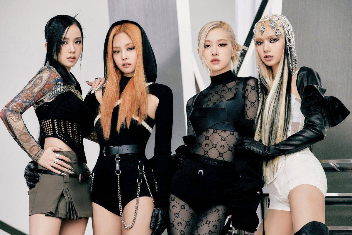 KPOP Blackpink Girl Group. Foto: album de carteles Born Pink