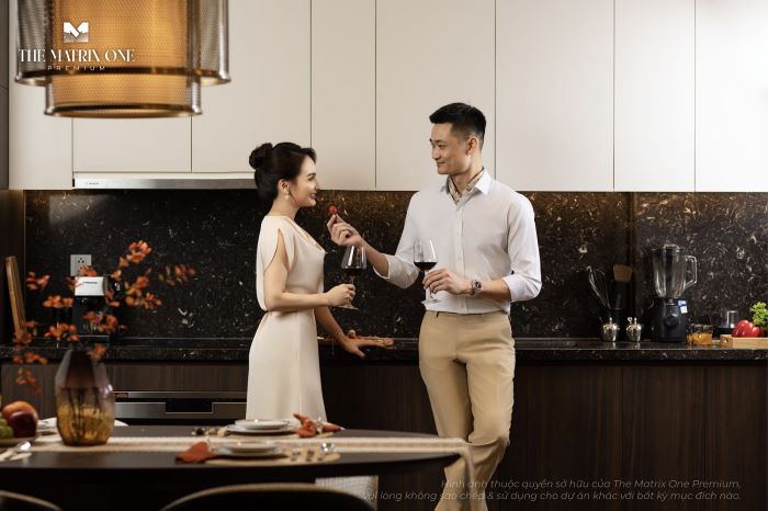 The Matrix One Premium dau tu ky luong ve khong gian song cho cu dan dem den nhung khoanh khac quy gia. Anh MIK Group
