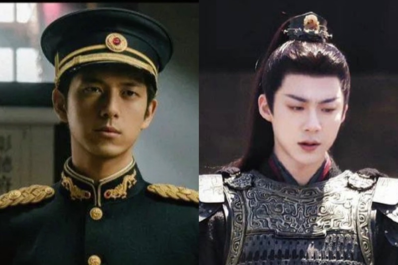 Li Xian in Humanshu is like at first meeting and Liu Yu Ning in Khom Lung. Photo: Film producer