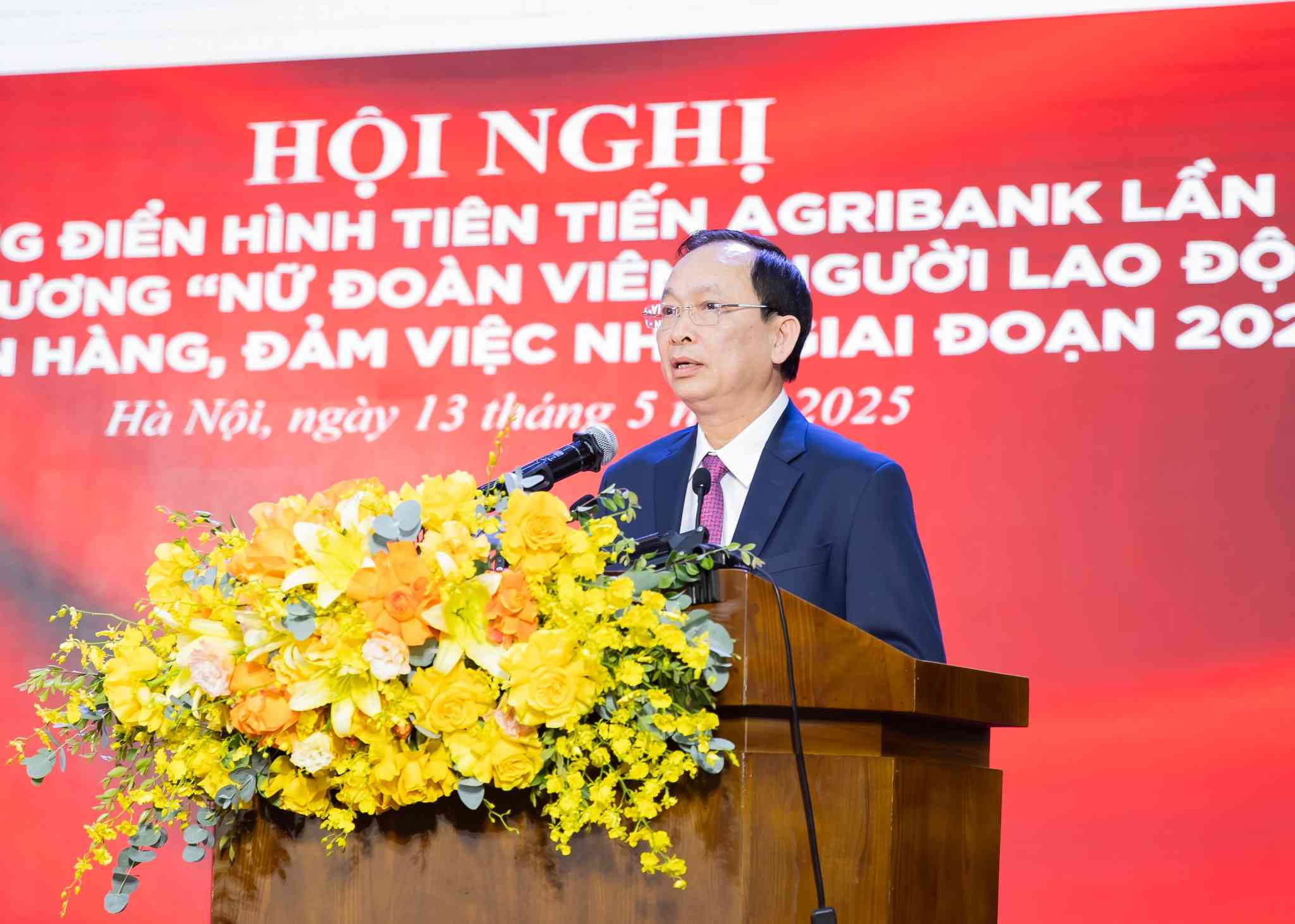 Phó Thống đốc Thường trực Ngân hàng Nhà nước Việt Nam Đào Minh Tú phát biểu tại Hội nghị. Ảnh: Thanh Hương