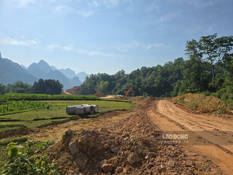 Dos desvios en Cao Bang terminaran en 2025. Foto: Tan Van Van
