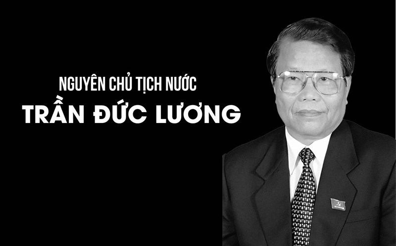 Direct visitation ceremony, memorial service, burial ceremony of former President Tran Duc Luong