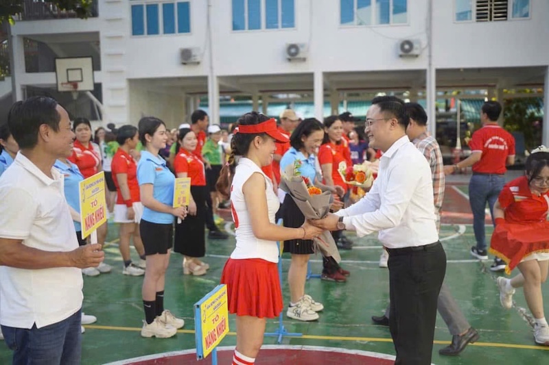 Công đoàn Hải Châu lan tỏa phong trào thi đua. Ảnh: Văn Tuấn