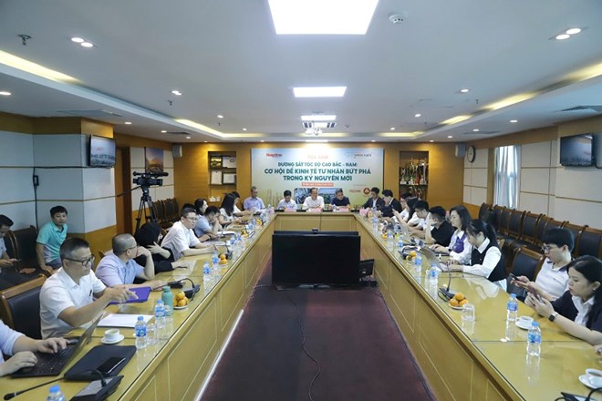 Một gói thầu thuộc dự án đường sắt tốc độ cao sẽ được mở tháng 6.2025