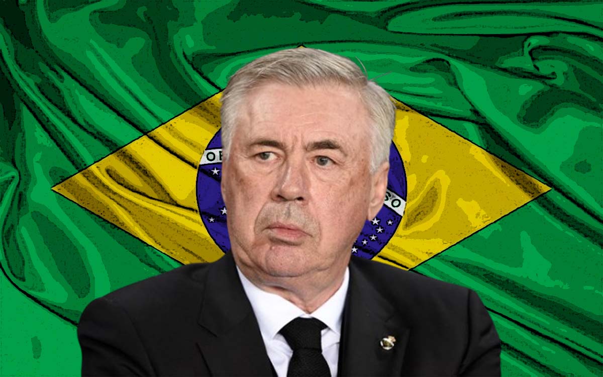 Carlo Ancelotti es el nuevo entrenador en jefe del equipo brasileño. Grafico: Chi Tran