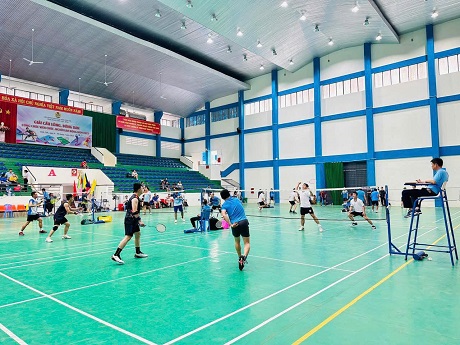 Los atletas participaron en el evento organizado por el sindicato de la provincia de Dak Lak. Foto: ANH DUC