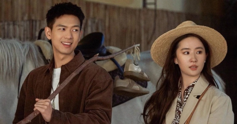Li Xian and Liu Yifei in the movie "Going to the Windy Place". Photo: Producer of the movie Going to the Wind/Vieon