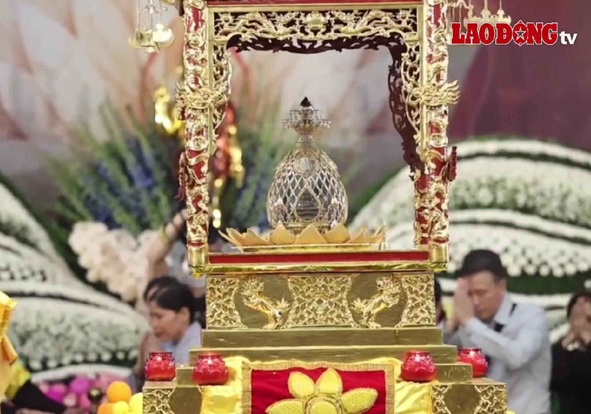De 17 a 20.5, en Tam Chuc Pagoda (Kim Bang Town), habra actividades de la procesion y reliquias religiosas del Buda. Foto: Hai Nguyen