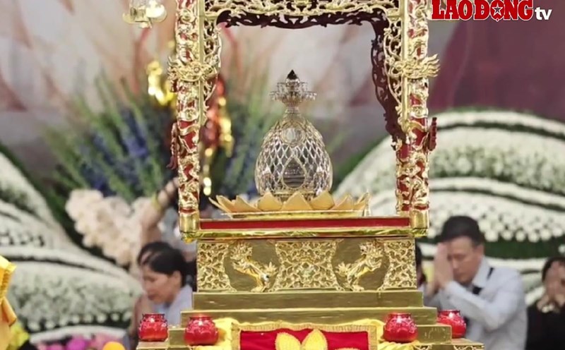 From May 17 to 20, at Tam Chuc Pagoda (Kim Bang town), there will be activities to pay a fee and pay a fee to the Buddha. Photo: Hai Nguyen