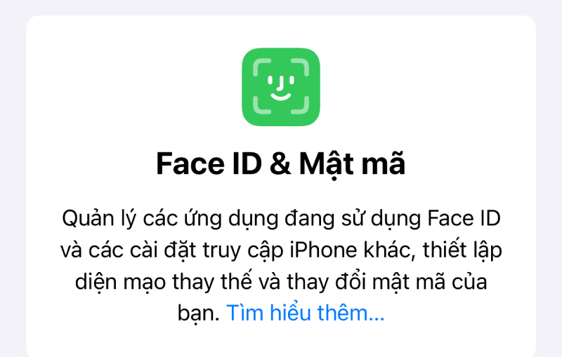 The iPhone 18 Pro may be equipped with a Face ID hidden under the screen. Photo: Quang Minh
