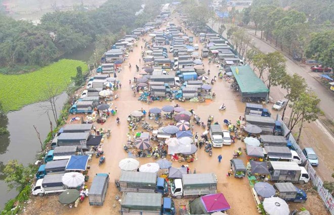 Bắc Ninh xúc tiến dự án chợ 8,6ha sau vụ chợ trái phép giữa thành phố