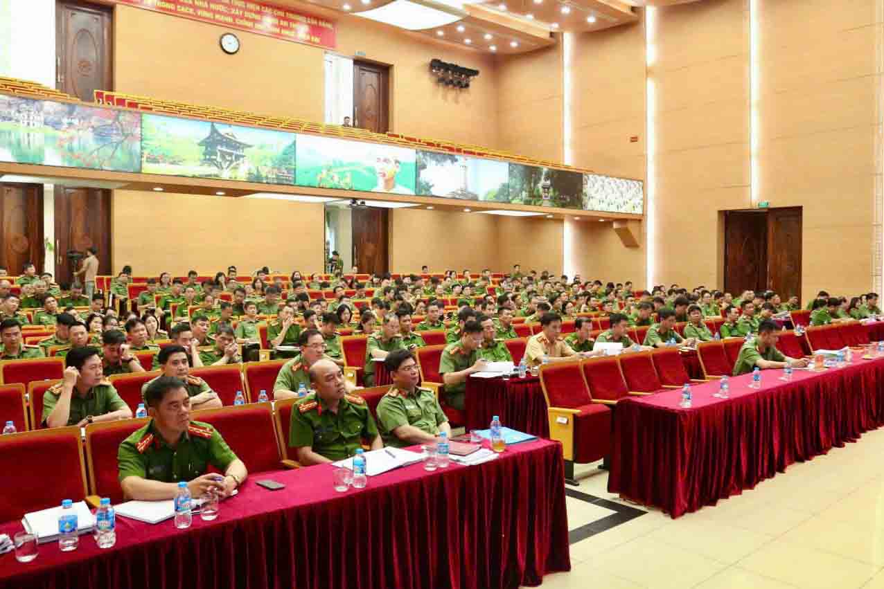 Overview of the Conference. Photo: Hanoi Police