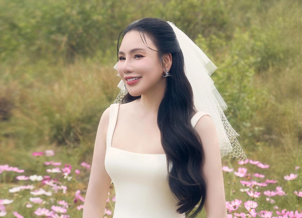 Ho Quynh Huong got married on May 15. Photo: Provided by the character.