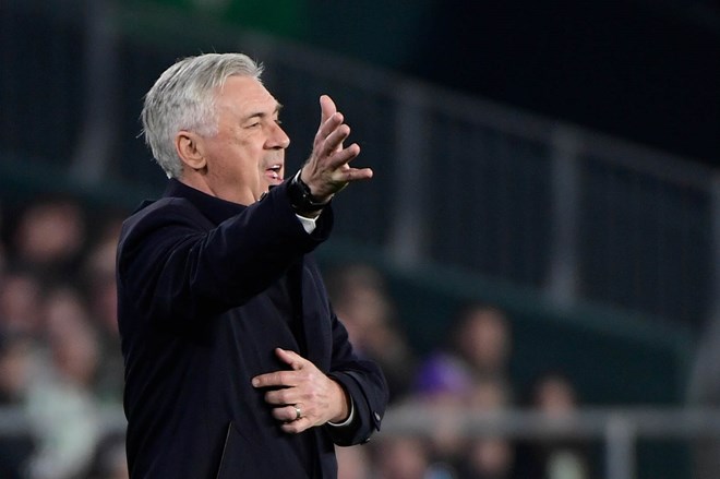 Ancelotti co le nen nghi dan ve World Cup 2026. Anh: AFP