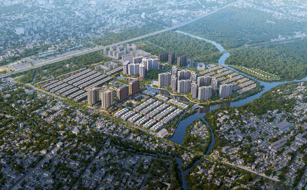 Phan khu cao tang hang sang tai The Global City tro thanh tam diem cua gioi dau tu.