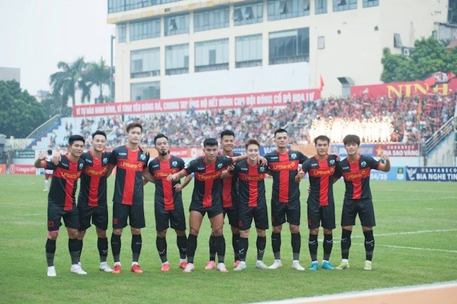 Phu Dong Ninh Binh has a great chance to win the 2024-2025 National First Division championship. Photo: PDNB