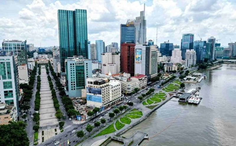 Many routes in Ho Chi Minh City will be closed to traffic according to the time limit to serve the night race. Photo: Anh Tu