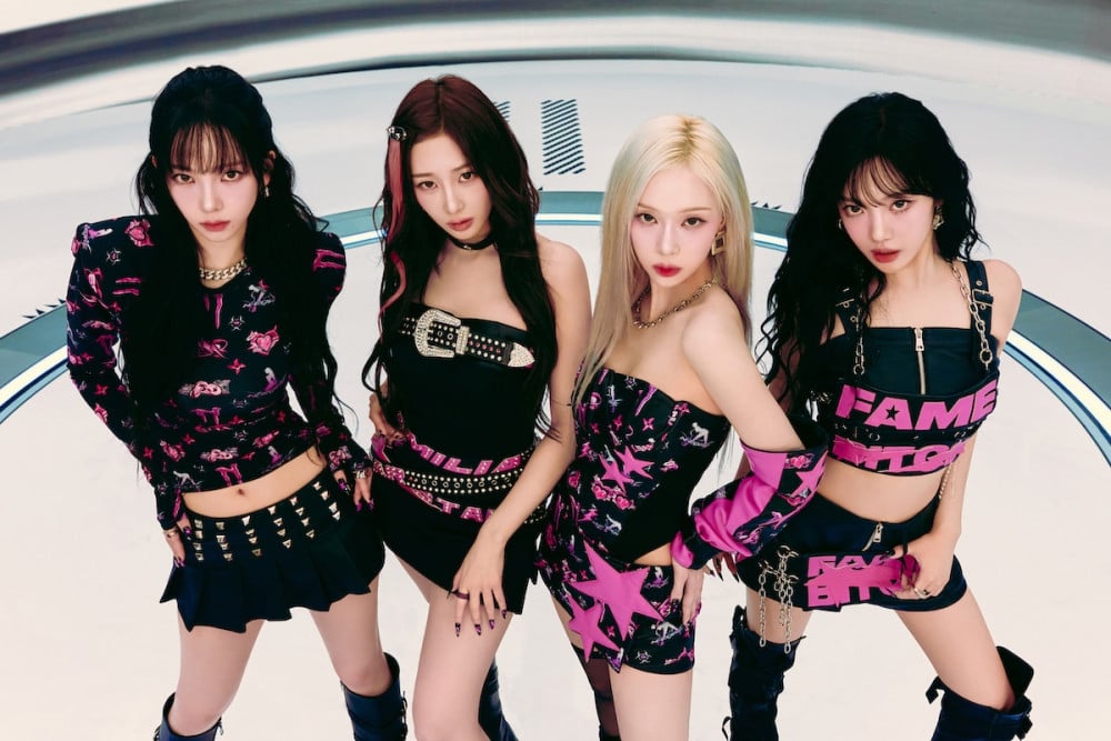 Grupo AESPA. Foto: Lotte Movie AESPA: World Tour.