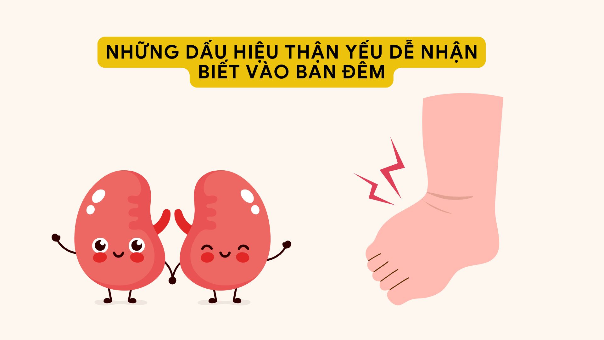 Newprints or facial abs in the early morning are a sign of weak kidneys. Graphic photo: HUENG SON