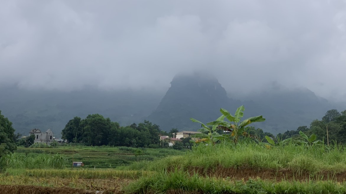 Quy Hoa Commune, Distrito de Lac Son, provincia de Hoa Binh, donde hay 2 billones de proyectos de dong. Foto: Minh Nguyen