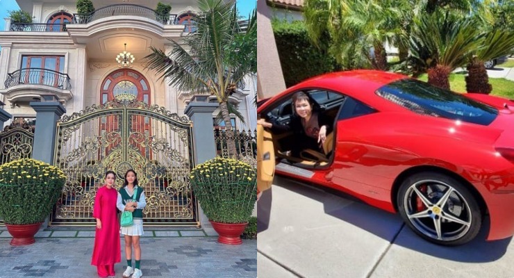 Viet Huong posee muchos bienes inmuebles valiosos. Foto: personaje proporcionado.