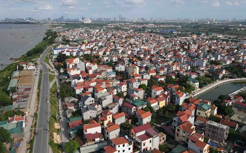 Real estate investment prospects in urban areas of the Capital. Photo: Cao Nguyen.