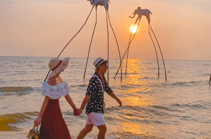 Phu Quoc es un lugar ideal para que las parejas de lapiz labial se relajen este verano. Foto: Tuan dat