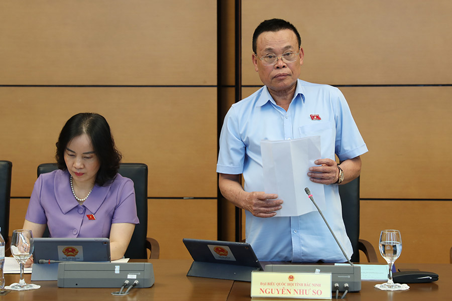 Đại biểu Nguyễn Như So đề nghị kéo dài miễn, giảm thuế thu nhập cho doanh nghiệp khởi nghiệp. Ảnh: Tô Thế