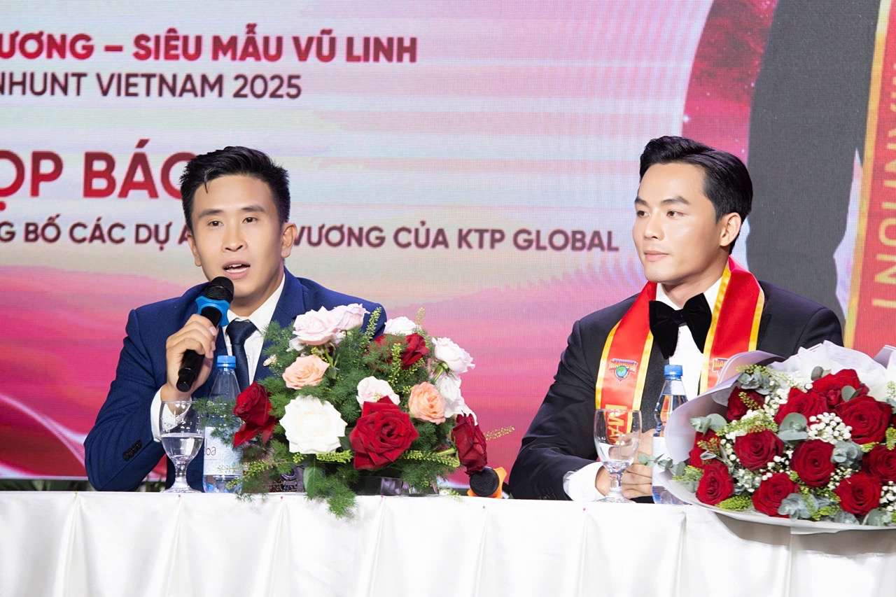 Vu Linh y el Sr. Chu Tan Van. Foto: Comite Organizador proporcionado