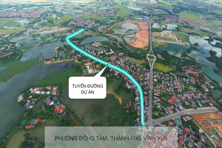 Tuyen duong Lam Son tai phuong Dong Tam se duoc cai tao, chinh trang. Anh: Hai Giang.