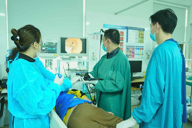 La inteligencia artificial (IA) se esta convirtiendo en una poderosa herramienta de apoyo en el campo de la salud. Foto: Hospital Bach Mai